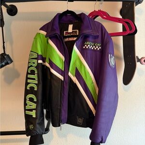 Arctic Cat Purple and Green Jacket